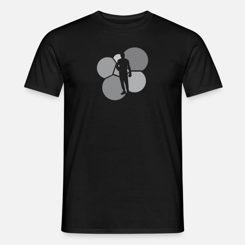 Ring Uppercut Boxer - Männer T-Shirt - Schwarz