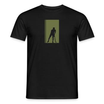 Hockey sur gazon Hockey sur gazon Hockey sur balle Hockey sur gazon - T-shirt homme - noir - Devant - AI Model Male 178 light (178cm)