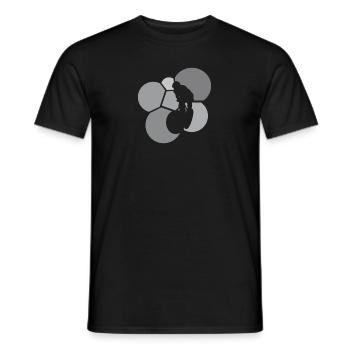Dirt Downhill Downhiller Mountain Bike - T-shirt homme - noir - Devant - AI Model Male 178 light (178cm)