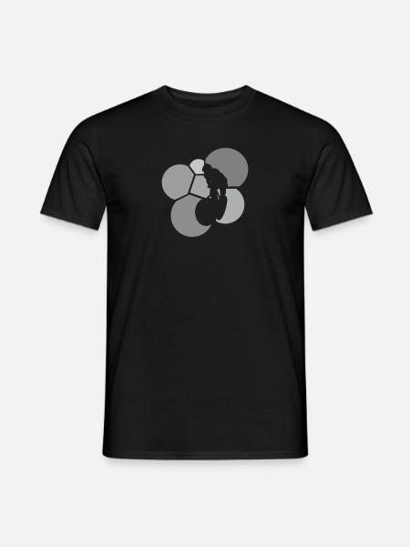 Dirt Downhill Downhiller Mountainbike - Männer T-Shirt - Schwarz