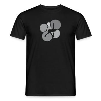 Yoga Mantra Pilates Power - T-shirt homme - noir - Devant - AI Model Male 178 light (178cm)