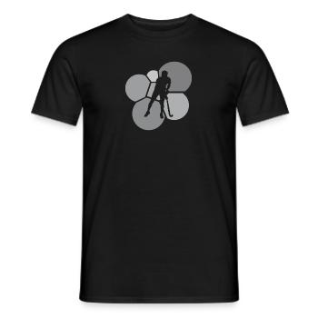 Fieldhockey Hallenhockey Feldhockeyspieler - Männer T-Shirt - Schwarz - Vorne - AI Model Male 178 light (178cm)