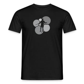 Field Hockey Indoor Hockey Hockey Ball Hockey - Men's T-Shirt - black - Front - AI Model Male 178 light (178cm)
