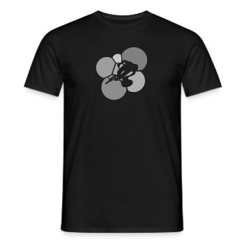 Dirt Freeride Biker - T-shirt homme - noir - Devant - AI Model Male 178 light (178cm)