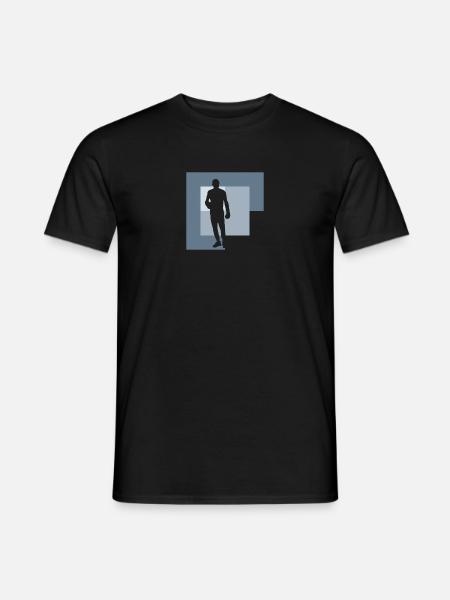 Punch Boxing Stance - Men's T-Shirt - black