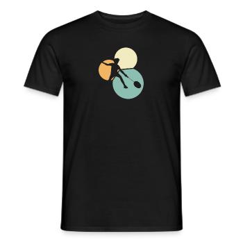 Drop Sports - Männer T-Shirt - Schwarz - Vorne - AI Model Male 178 light (178cm)