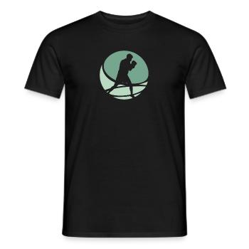 Boxing Match Boxing Jab - Men's T-Shirt - black - Front - AI Model Male 178 light (178cm)