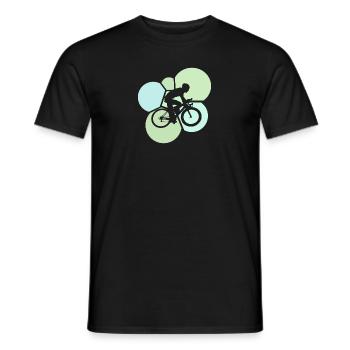 Radfoan Cycling Cycling Cycling - Men's T-Shirt - black - Front - AI Model Male 178 light (178cm)