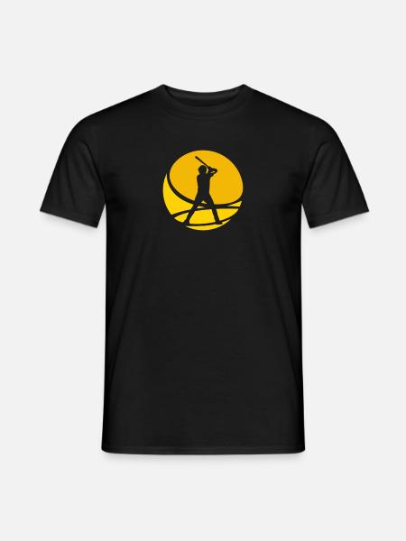 Baseball Baserunner Baseball - Männer T-Shirt - Schwarz
