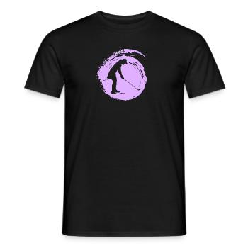 Golfspieler Driver - Männer T-Shirt - Schwarz - Vorne - AI Model Male 178 light (178cm)