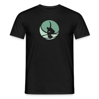 Skaten Skateboarder Skateboarden - Männer T-Shirt - Schwarz - Vorne - AI Model Male 178 light (178cm)