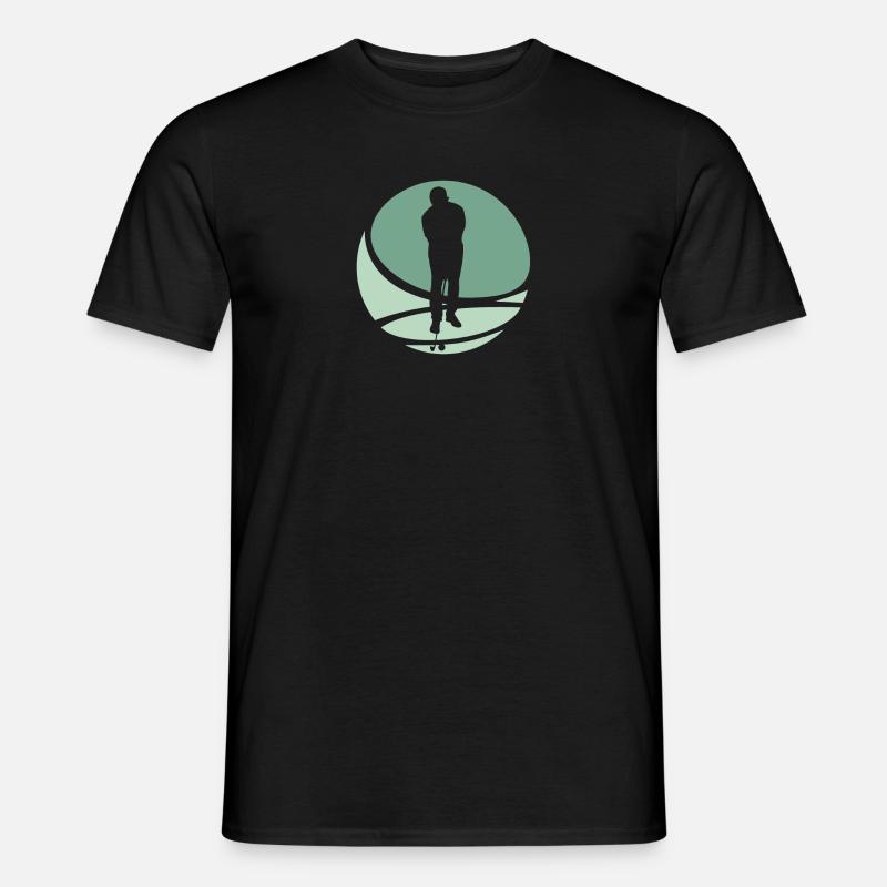 Golfer Golfball Driver - Männer T-Shirt - Schwarz