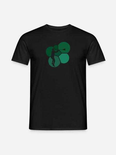 Lacrosse Intercrosse field box - Männer T-Shirt - Schwarz