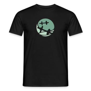 Bodybuilding, Weightlifting, Weight Lifting - Men's T-Shirt - black - Front - AI Model Male 178 light (178cm)