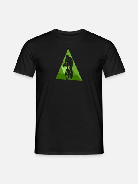 Bicycle Biker Bicycle - Men's T-Shirt - black