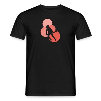 Fogo Intercrosse - Men's T-Shirt - black - Front - AI Model Male 178 light (178cm)