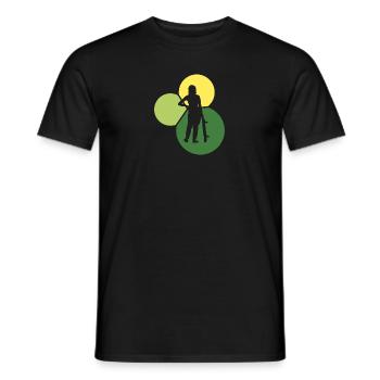 Skate Skateboarder - T-shirt homme - noir - Devant - AI Model Male 178 light (178cm)