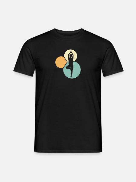 Pilates Mantra - Men's T-Shirt - black