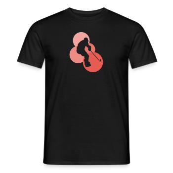 Bodycheck Hockey - Men's T-Shirt - black - Front - AI Model Male 178 light (178cm)
