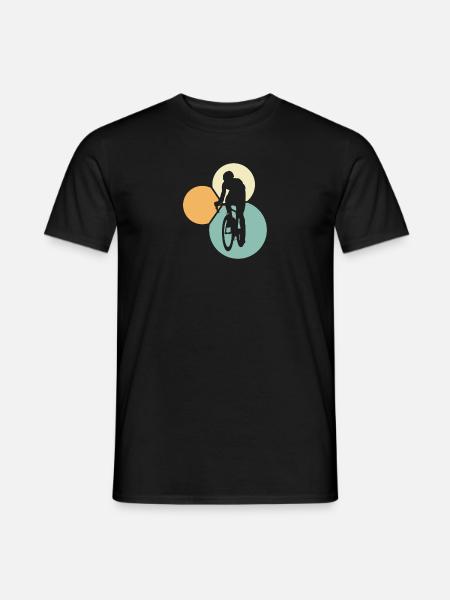 Cycle Cyclist - Männer T-Shirt - Schwarz
