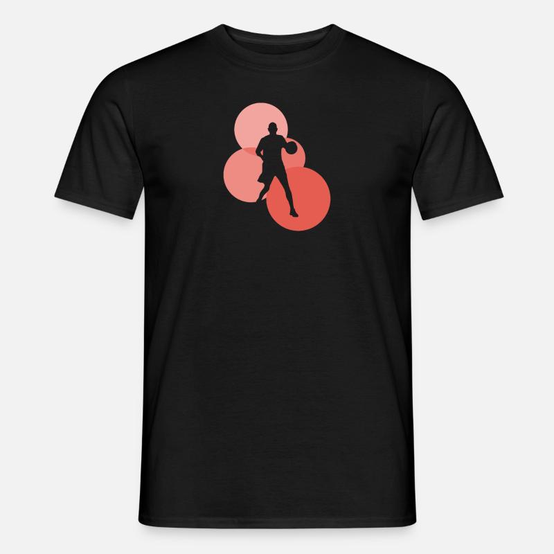Hooping Basketball Hooping - Männer T-Shirt - Schwarz
