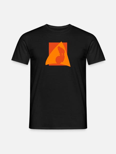 Mountain Biking Trail - Men's T-Shirt - black