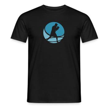 Boxing Match Boxing Uppercut - Men's T-Shirt - black - Front - AI Model Male 178 light (178cm)