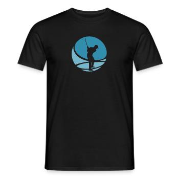 Golfeurs Golf Golfeurs - T-shirt homme - noir - Devant - AI Model Male 178 light (178cm)