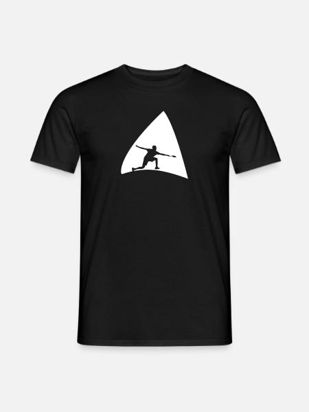 Badmintonschläger Badminton - Männer T-Shirt - Schwarz