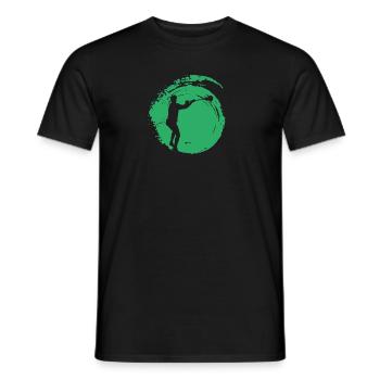 LSM Fogo - T-shirt homme - noir - Devant - AI Model Male 178 light (178cm)
