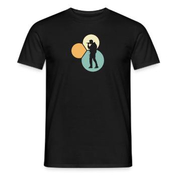 Beatboxer DJ Beatbox - Männer T-Shirt - Schwarz - Vorne - AI Model Male 178 light (178cm)