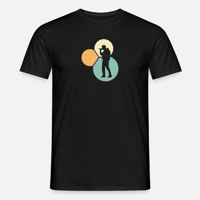 Beatboxer DJ Beatbox - Männer T-Shirt - Schwarz