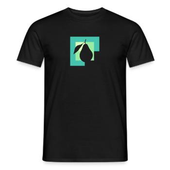Vegan Vegan Vegan - Men's T-Shirt - black - Front - AI Model Male 178 light (178cm)
