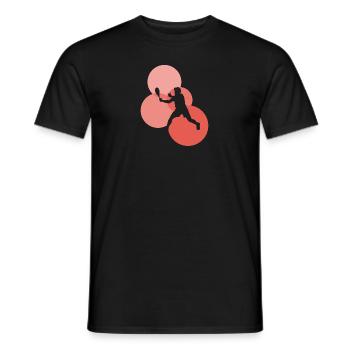 Squash Players Squash Squash - Men's T-Shirt - black - Front - AI Model Male 178 light (178cm)