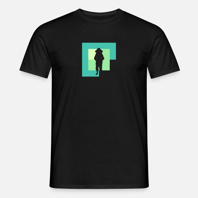 Beekeeper Honey Bee Bee - Men's T-Shirt - black