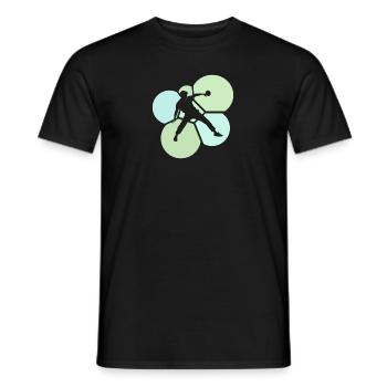 Joueurs de tennis de table Tennis de table Raquettes de tennis de table - T-shirt homme - noir - Devant - AI Model Male 178 light (178cm)