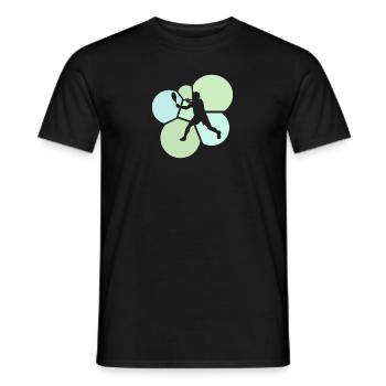 Raquettes de squash Raquettes de squash - T-shirt homme - noir - Devant - AI Model Male 178 light (178cm)