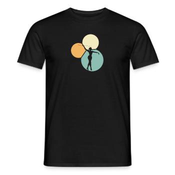 Danser Danser Virevolter - T-shirt homme - noir - Devant - AI Model Male 178 light (178cm)