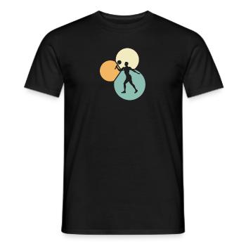 Tennis de plage Tennis de plage - T-shirt homme - noir - Devant - AI Model Male 178 light (178cm)