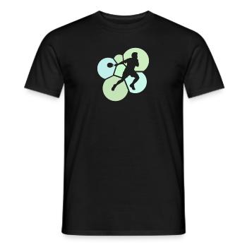 Raquettes de squash Raquettes de squash - T-shirt homme - noir - Devant - AI Model Male 178 light (178cm)