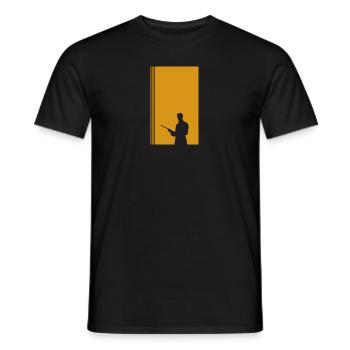 Billardkugel Billard Billardspielerin - Männer T-Shirt - Schwarz - Vorne - AI Model Male 178 light (178cm)