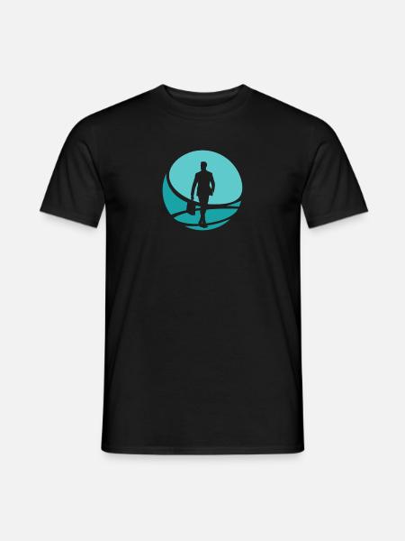 Börse Banking Bänker - Männer T-Shirt - Schwarz