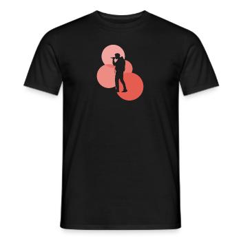 Beatboxer Djing Beatbox - Männer T-Shirt - Schwarz - Vorne - AI Model Male 178 light (178cm)