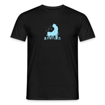Bienen Imker Imker - Männer T-Shirt - Schwarz - Vorne - AI Model Male 178 light (178cm)