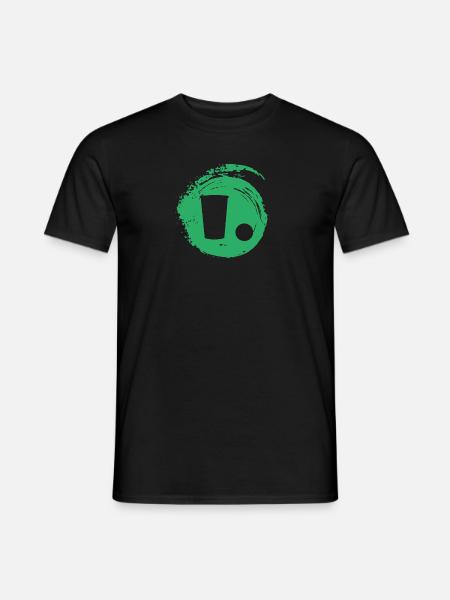 Partymonster Party Bierflasche - Männer T-Shirt - Schwarz