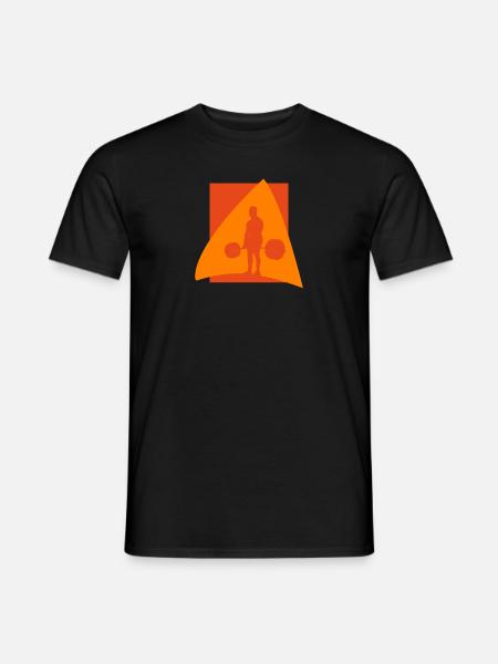 Bodybuilding Kraftsport - Männer T-Shirt - Schwarz