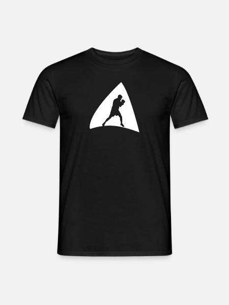 Boxkampf Boxing - Männer T-Shirt - Schwarz