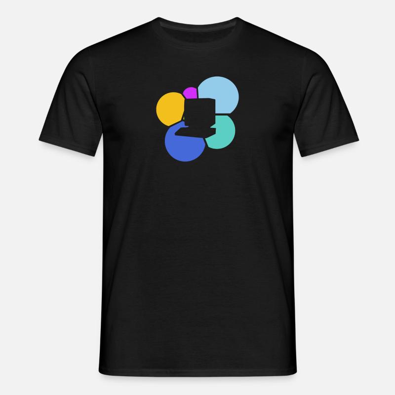 Computerarbeit Internet Informatik - Männer T-Shirt - Schwarz