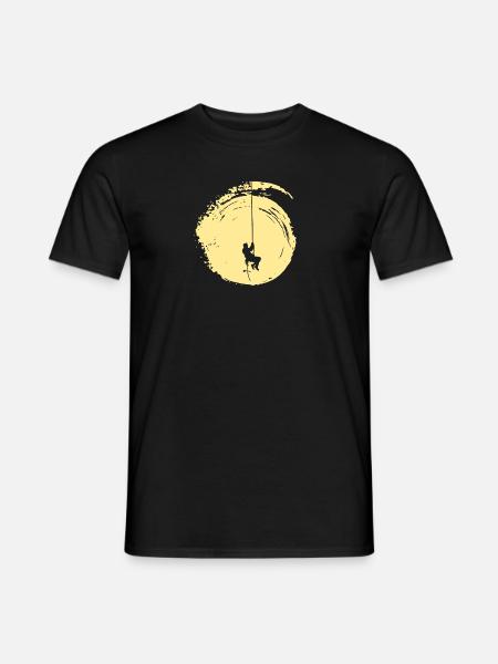 Mountaineer Climbing Climbing - Men's T-Shirt - black
