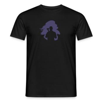 Clé de mécanicien d’atelier - T-shirt homme - noir - Devant - AI Model Male 178 light (178cm)